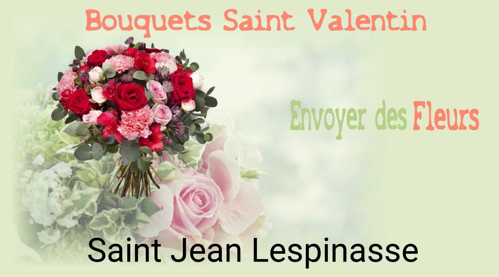 Roses de Saint-Valentin livrées à Saint-Jean-Lespinasse